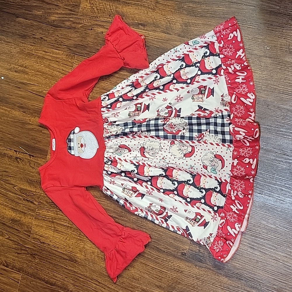 Christmas dress little girls  large